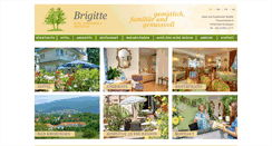 Desktop Screenshot of hotel-brigitte.net