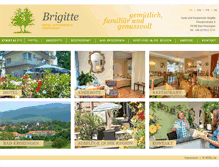Tablet Screenshot of hotel-brigitte.net